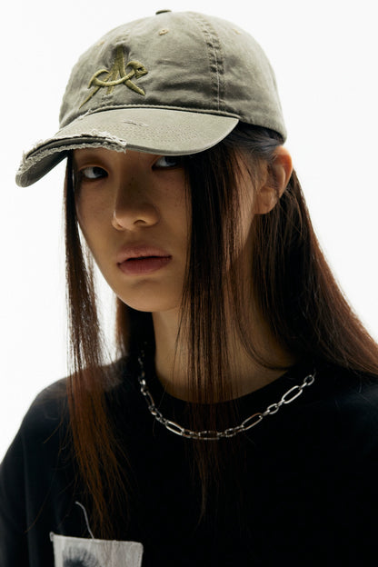 Washed Pure Cotton Snapback Hat WN18858