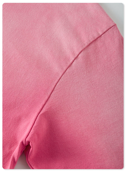 Washed Oversize Short-sleeve T-shirt WN6443