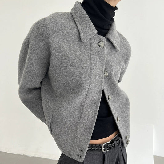 Wool Double-Faced Long Jacket WN21483