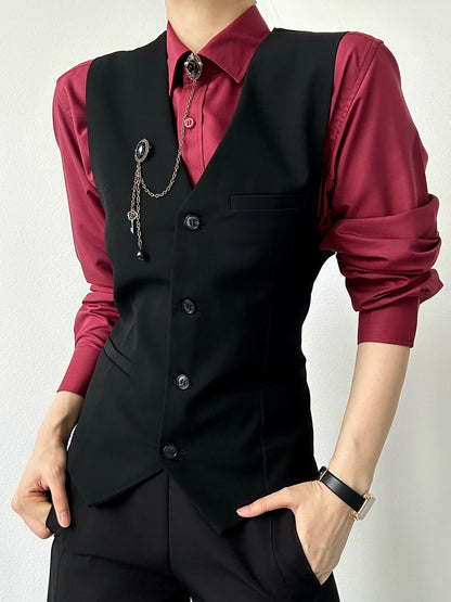 Plain Long Sleeve Shirt WN19636