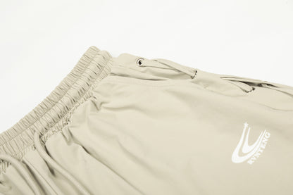 Drawstring Eyelet Wide Leg Pants WN25398