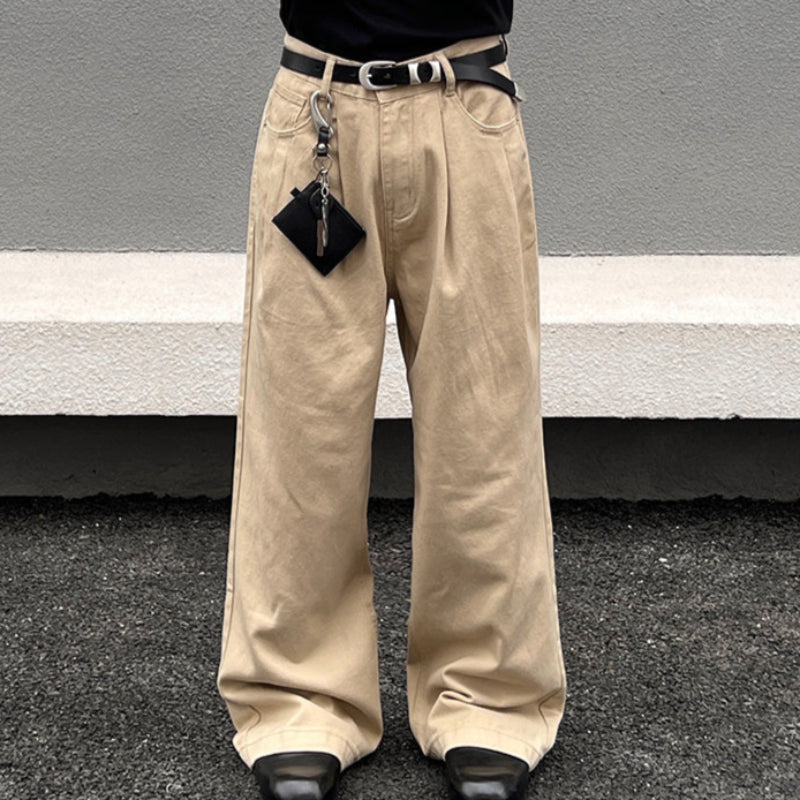 Wide-Leg Straight Pants WN19584