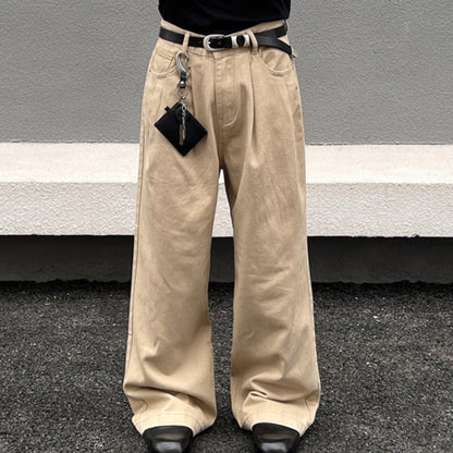 Wide-Leg Straight Pants WN19584