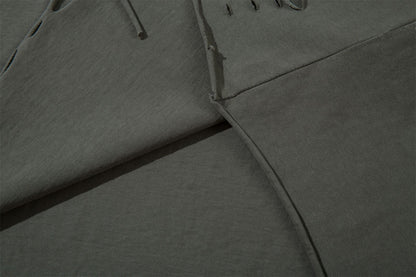 Metallic Detail Washed Gradient Long Sleeve T-Shirt WN11579