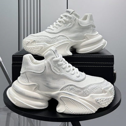 Platform Chunky Lace-Up Sneakers WN24824