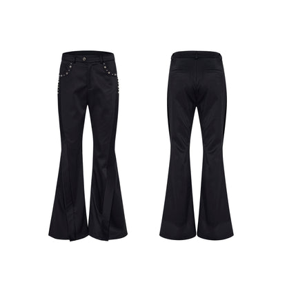 Deconstructed Waist-Cinched Tailored Jacket & Trousers Setup WN23274