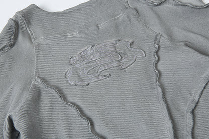 Graphic Design Futuristic Seam T-shirt WN23041