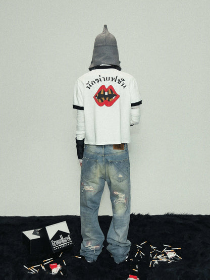 Graphic Print Short Sleeve T-Shirt WN17252