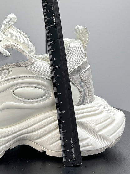 Metallic Panel Chunky Sole Sneakers WN24725