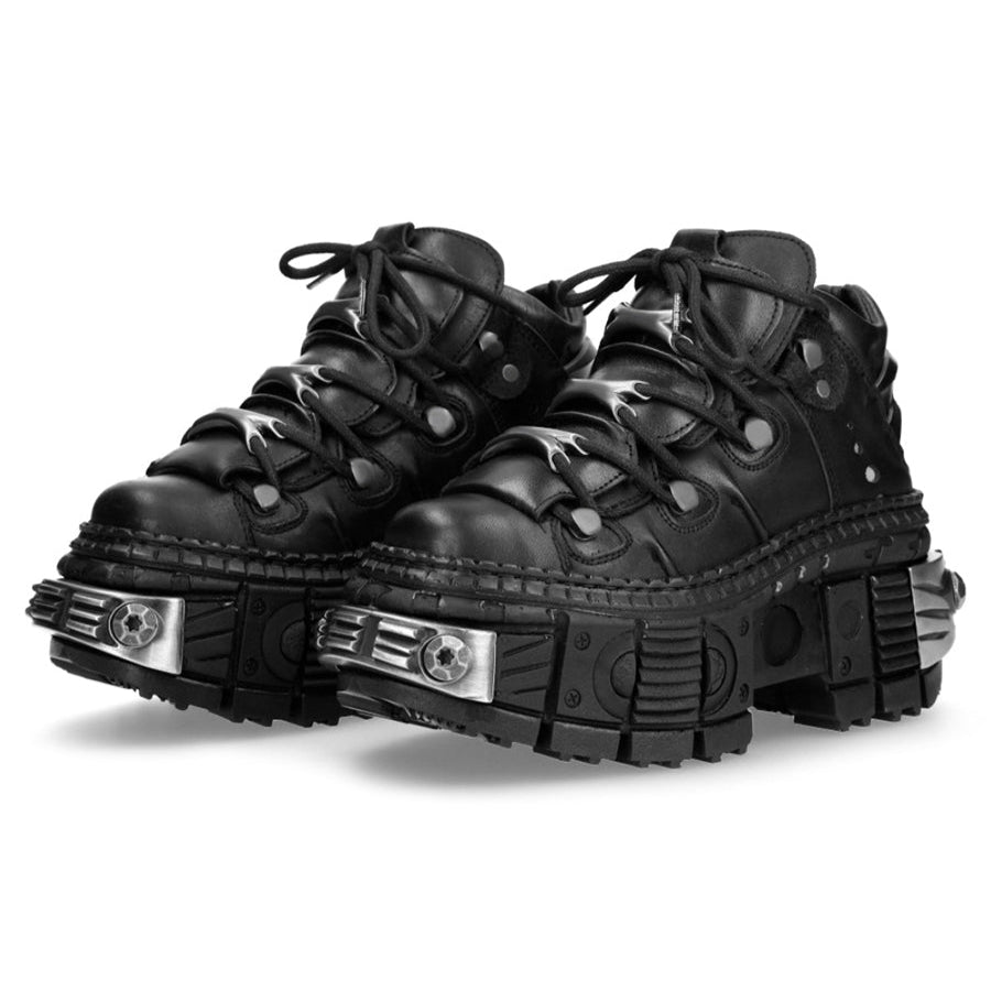 Derby Design Chunky Sole Large Toe Shoes WN19191