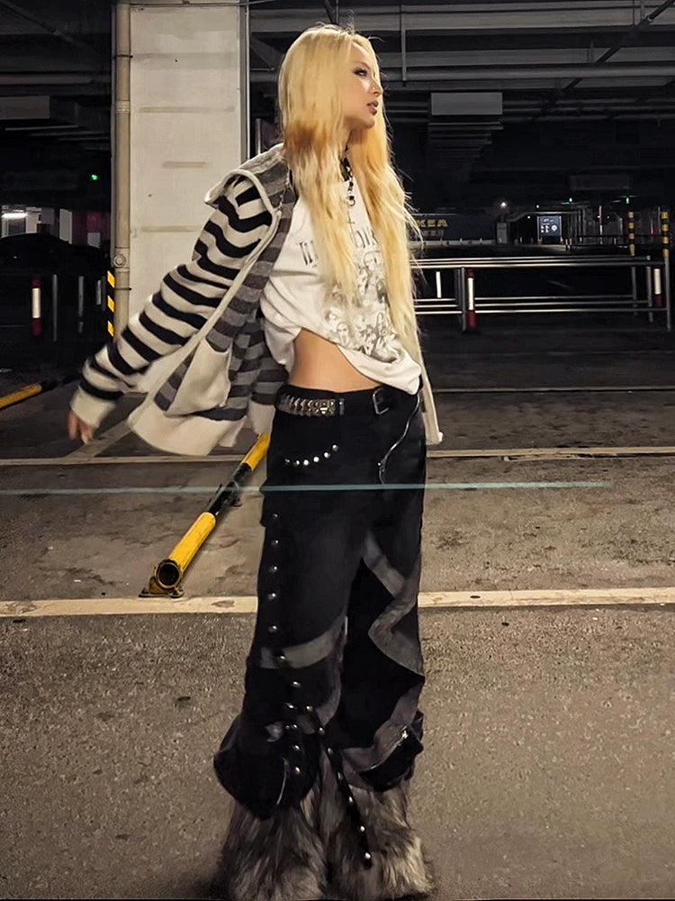 Furry Fleece Boots WN21149-K