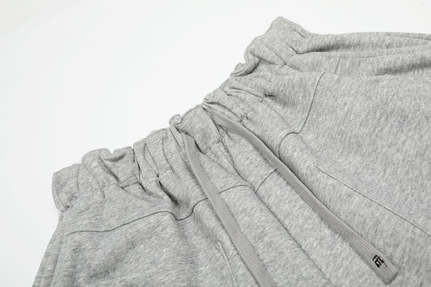 Deconstruction Wide Leg Half Sweatpants WN25969
