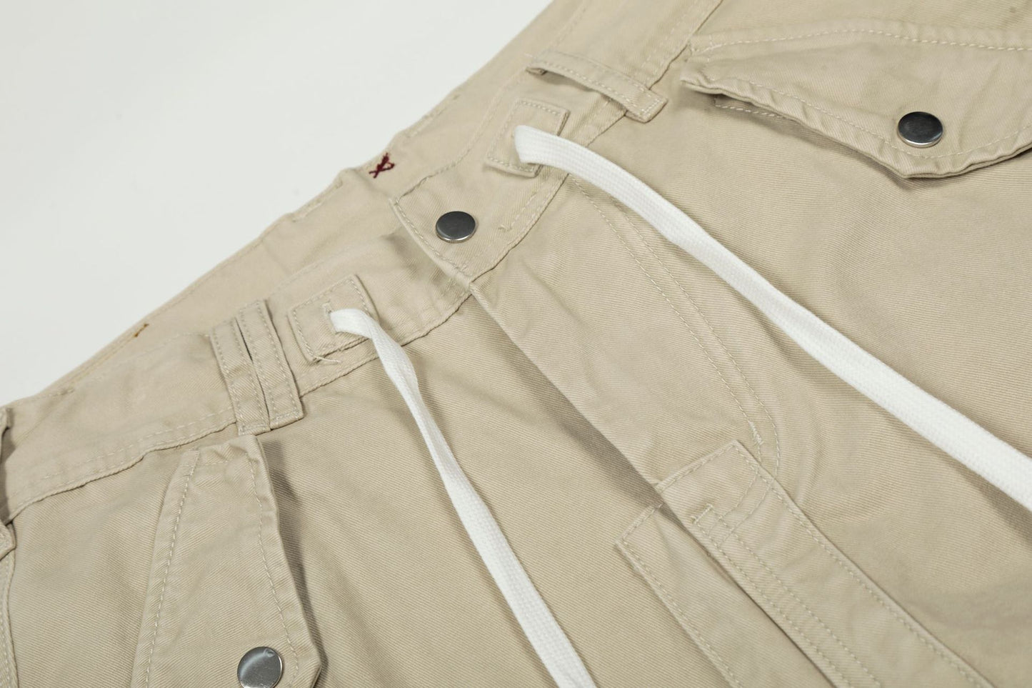 Drawstring Cargo Wide Leg Pants WN25928