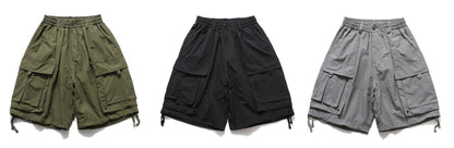 Multi Pocket Cargo Half Pants WN26754