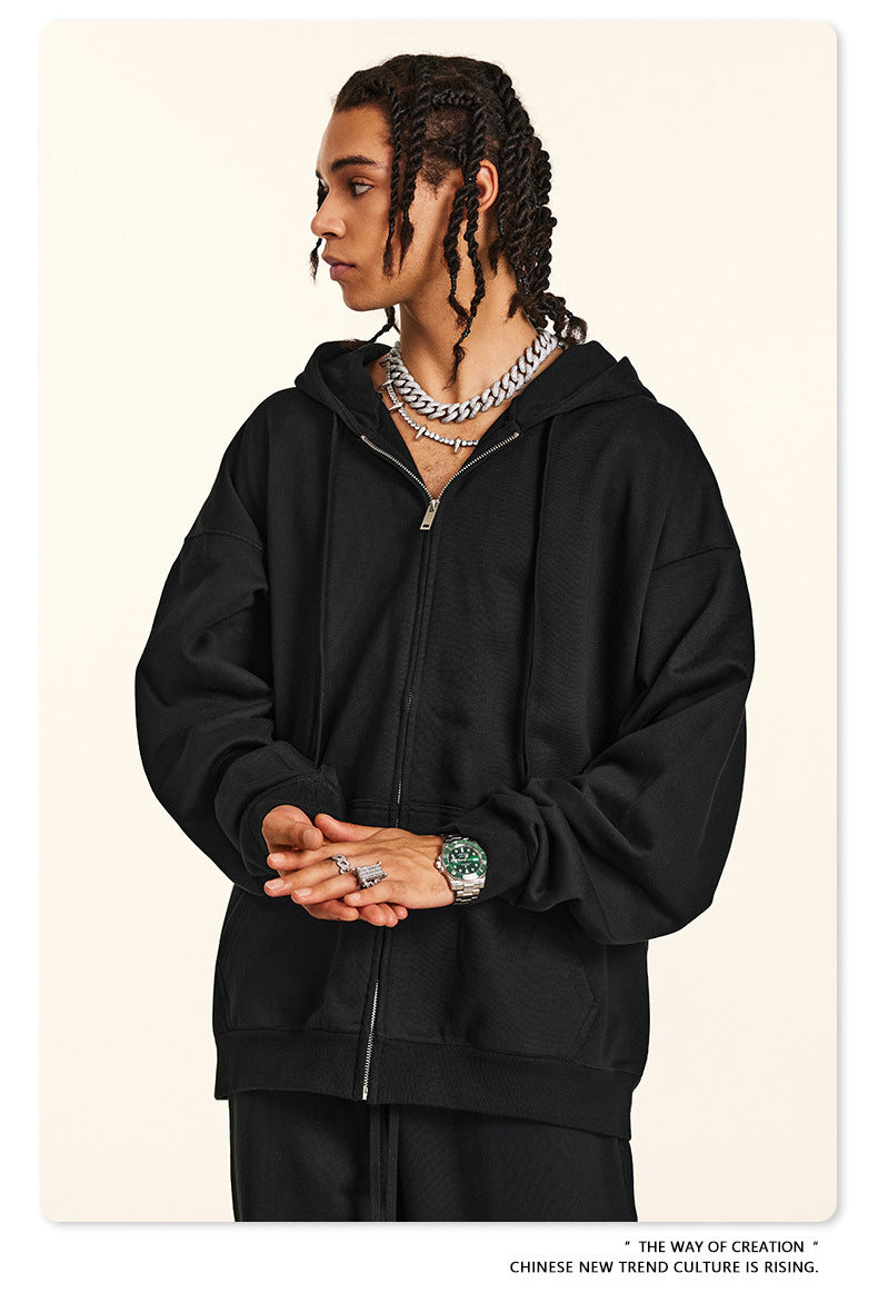 Oversize Zipper Hoodie WN9927