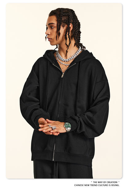 Oversize Zipper Hoodie WN9927