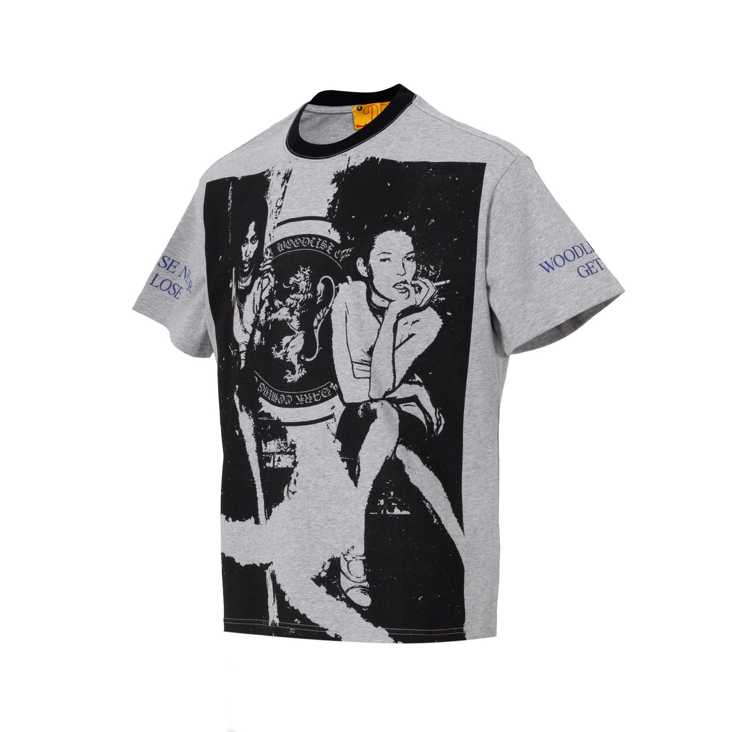 Creative Figure Print Short Sleeve T-Shirt WN26050