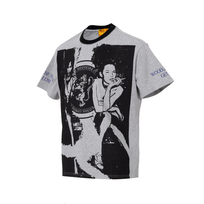 Creative Figure Print Short Sleeve T-Shirt WN26050