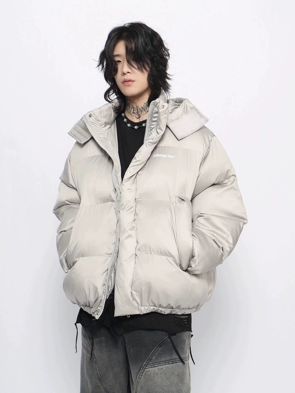 Thick Hooded Oversize Puffer Jacket WN10948