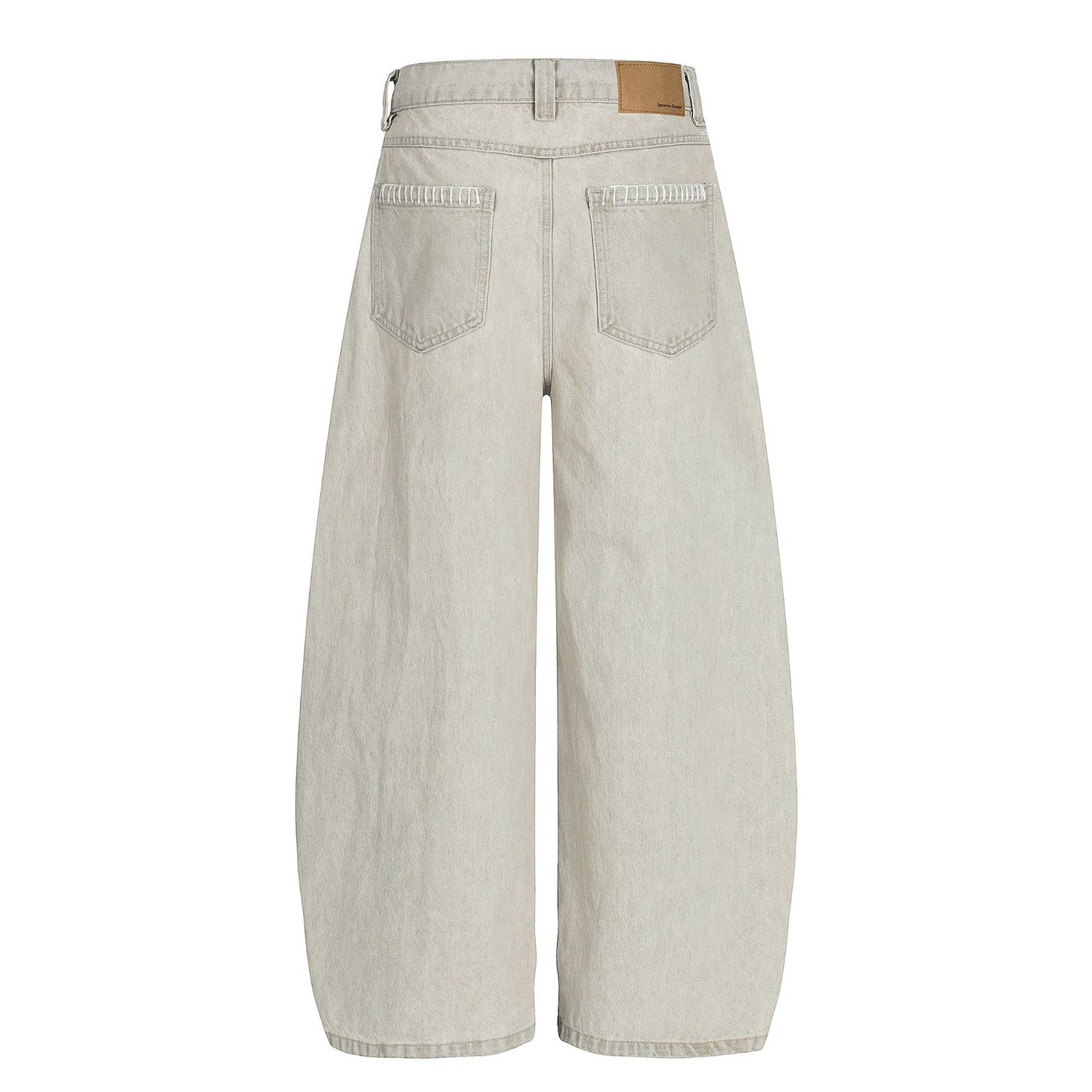 Panel Curved Wide Leg Cargo Pants WN25900