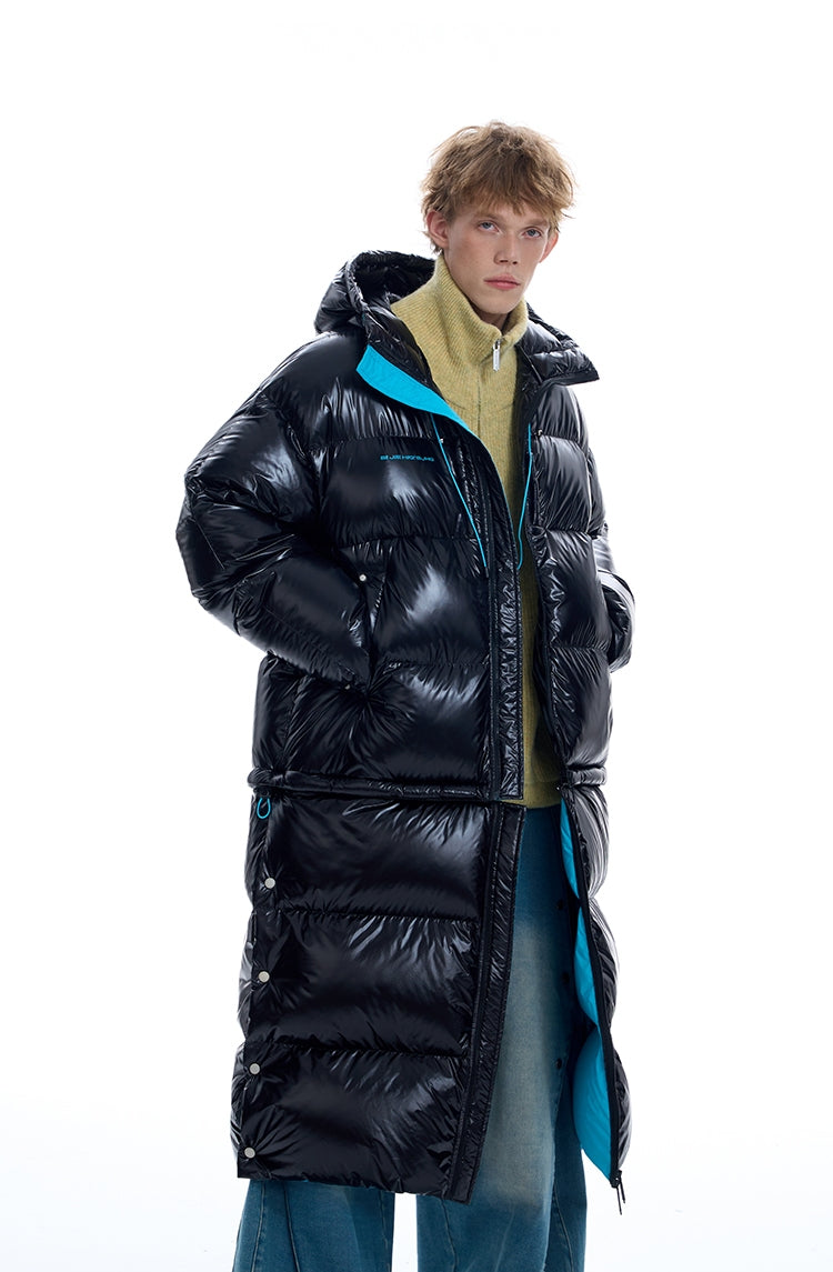 Thick Detachable Long Down Coat jacket WN9810