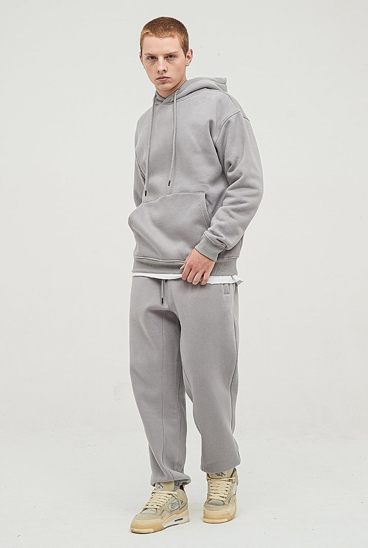 Fleece Linning Oversize Hoodie & Fleece Linning Sweatpants WN9945-K2