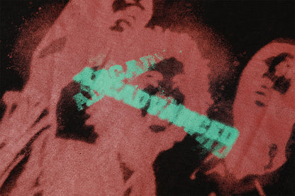 Dark Graphic Print Short Sleeve T-Shirt WN16131