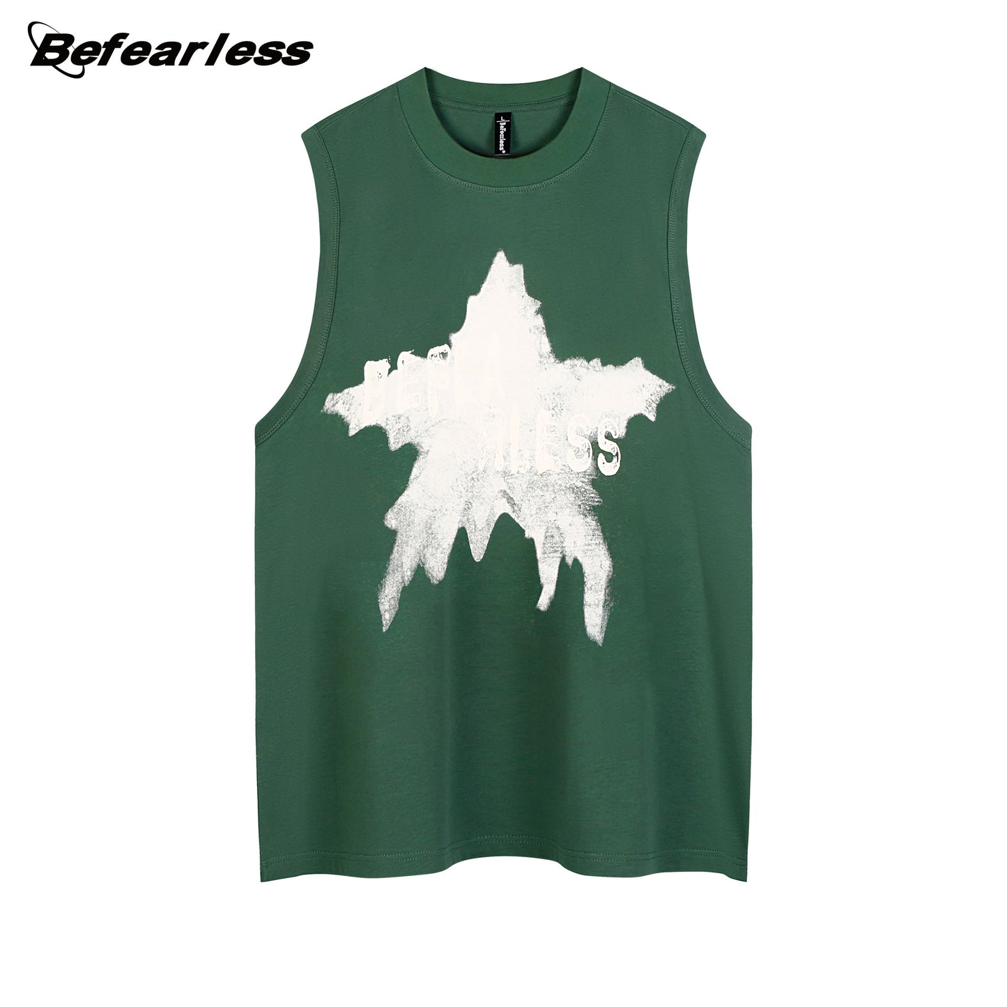 Graffiti Letter Sleeveless T-Shirt WN26222