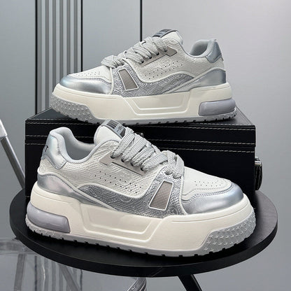 Thick-Sole Height-Increasing Skate Sneakers WN24742