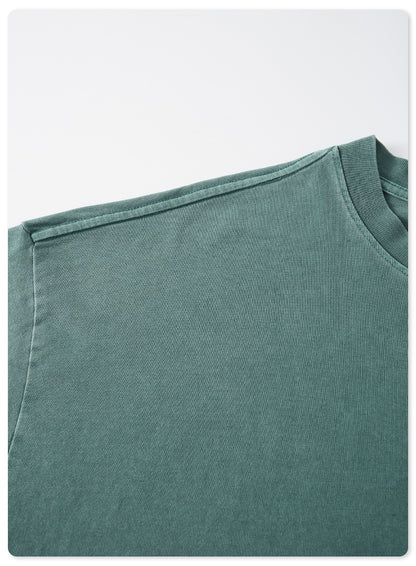 Oversize Washed Long Sleeve T-Shirt WN6052