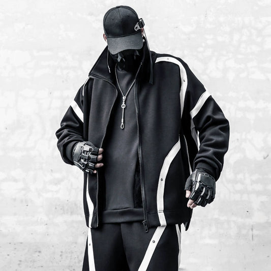 Oversize Stand Neck Jacket WN22324