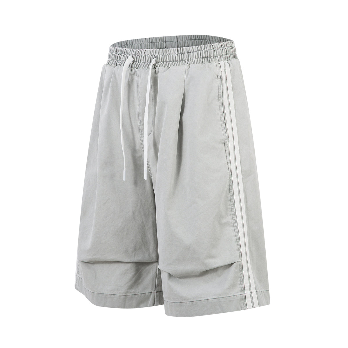 Drawstring Side Stripe Half Pants WN26795