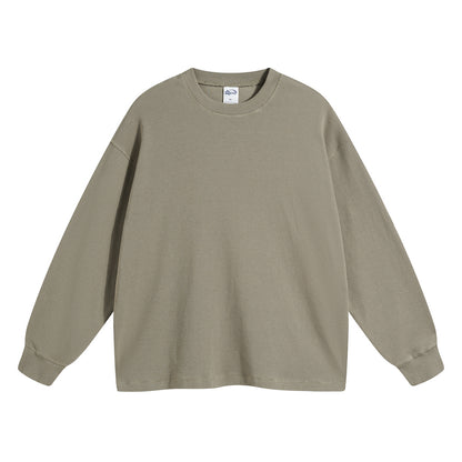 Oversize Waffle Long-sleeve T-shirt WN6601