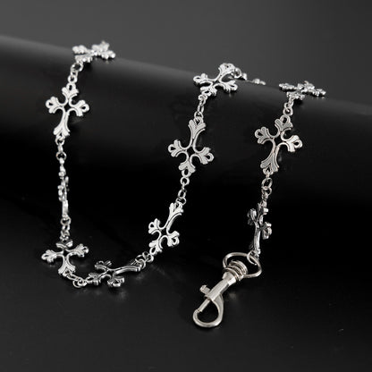 Cross Metal Pants Chain WN21074