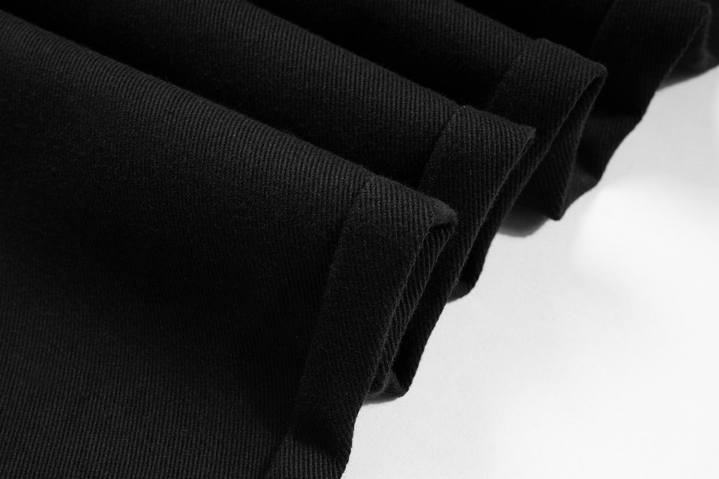 Washed Black Flare Denim Jeans WN12674