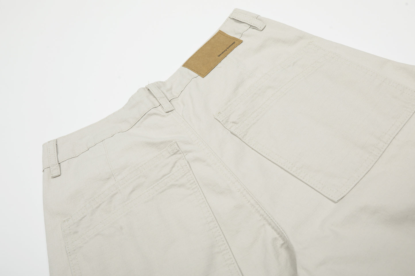 Curved Panel Wide Leg Pants WN26004