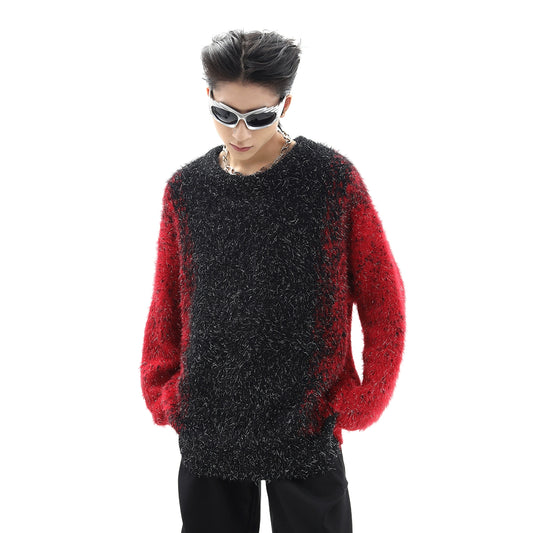 Heavyweight Gradient Knit Sweater WN10469