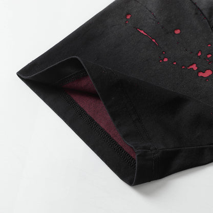 Damage Washed Oversize Short Sleeve T-Shirt WN16127