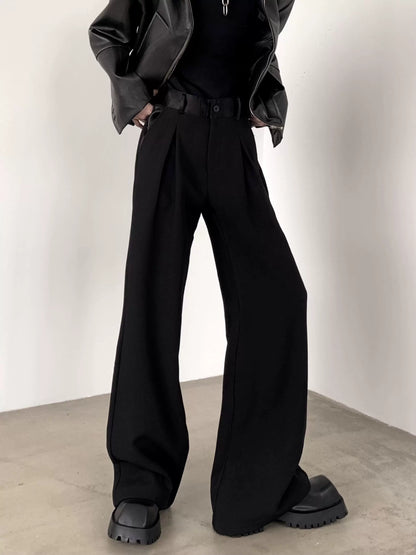 High-Waisted Straight Trousers WN9184