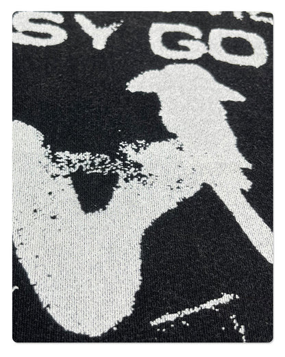 Oversize Print Hoodie WN7794