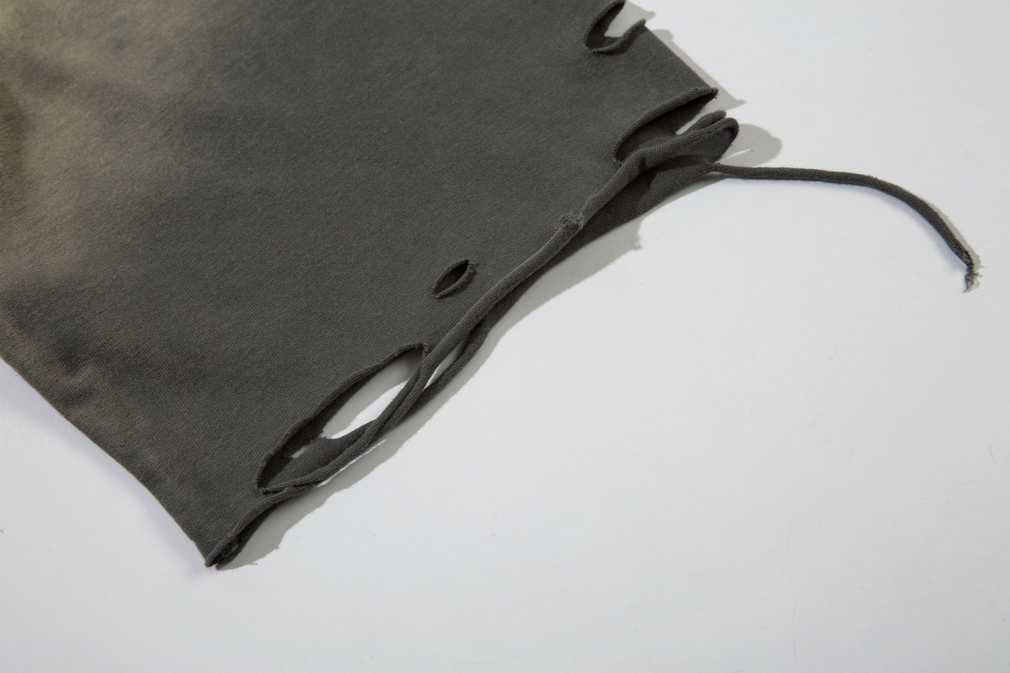 Washed Damage Short Sleeve T-Shirt WN16148