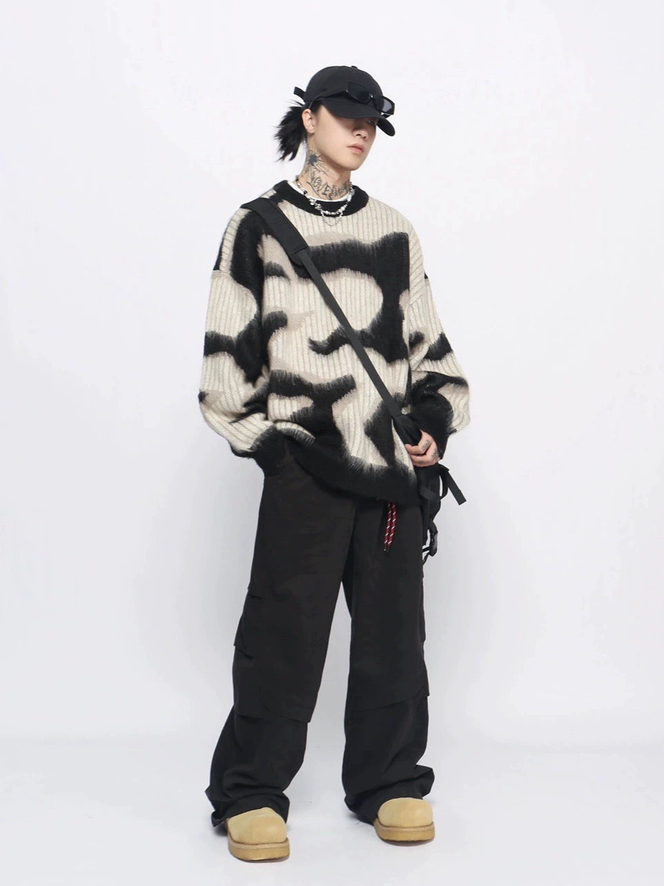 Oversize Knit Sweater WN10941