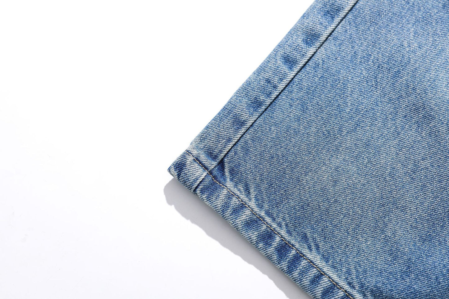 Dirty Washed Irregular Flare Denim Jeans WN26118