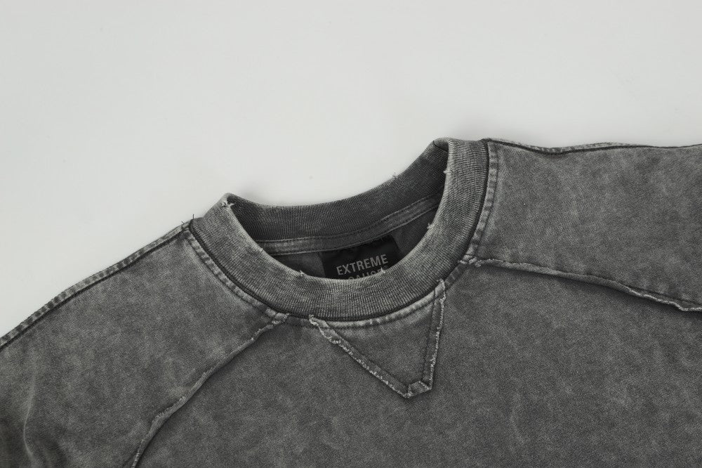 Washed Cotton Long Sleeve T-Shirt  WN27855