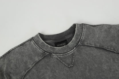 Washed Cotton Long Sleeve T-Shirt  WN27855