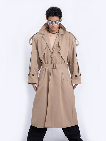 Oversize Shoulder Pad Coat WN9352