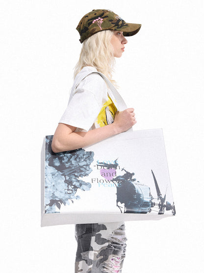 Large Capacity Graphic Tote Bag WN27090