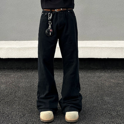 Curved Flare Denim Jeans WN21452