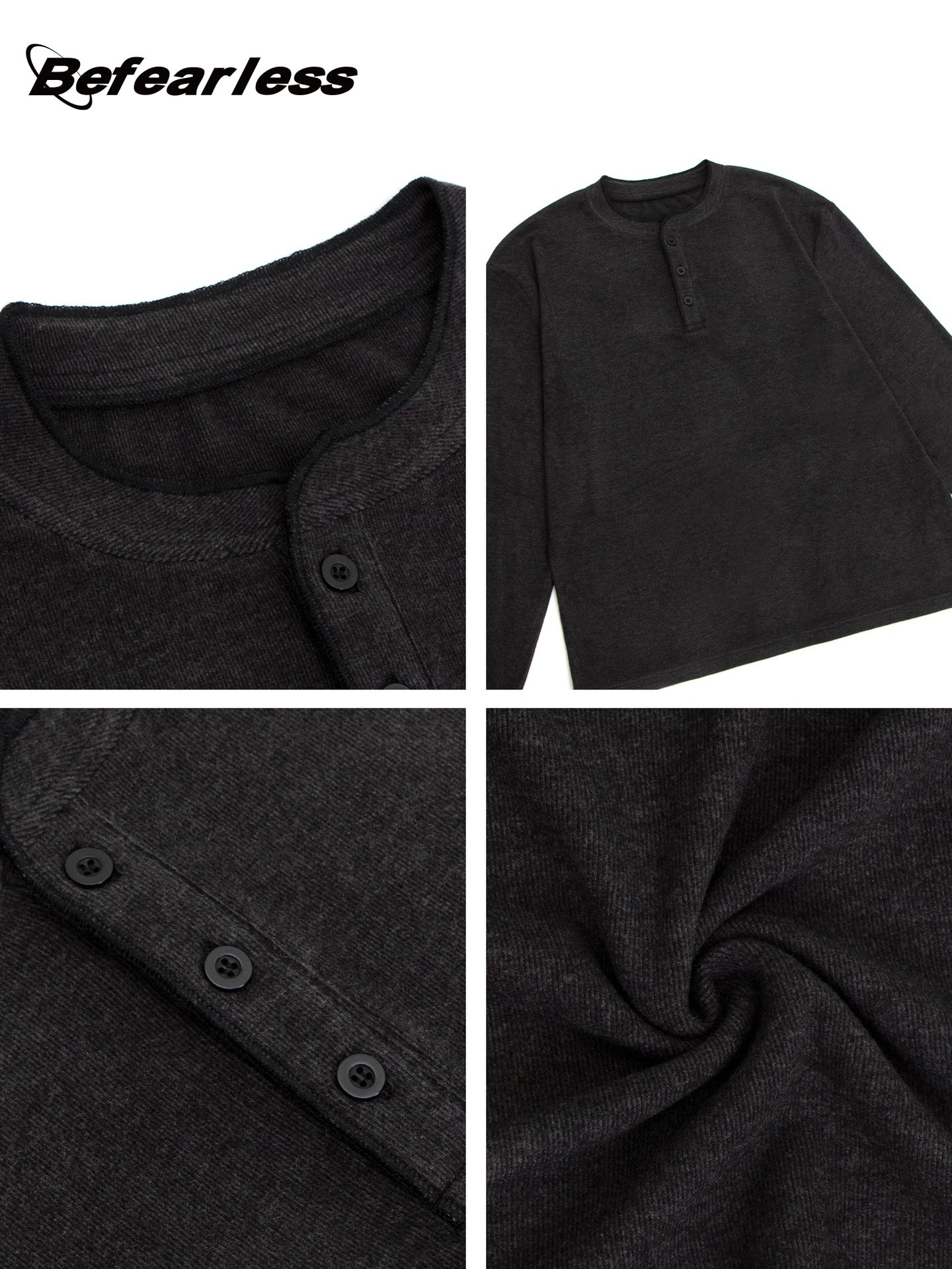 Henley Long Sleeve T-Shirt WN26271
