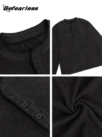 Henley Long Sleeve T-Shirt WN26271